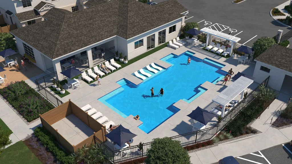 pool rendering