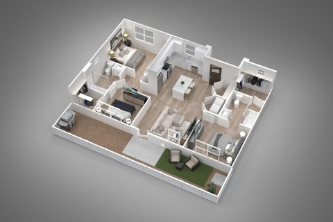 ADA Pinnacle floor plan